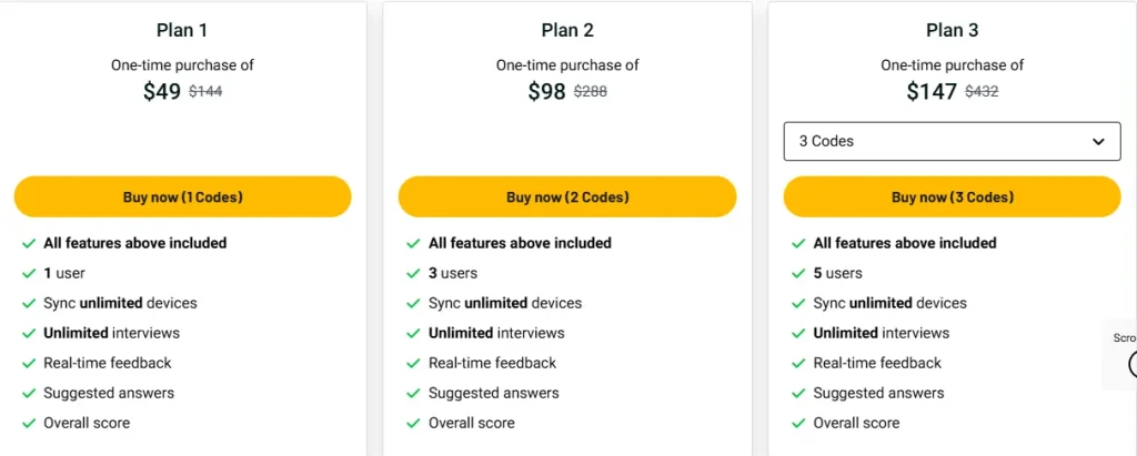 Mind Match Ai pricing