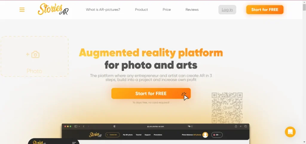 Stories AR Dashboard